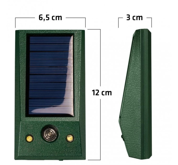 Ултразвуков Уред Gardigo Solar BASIC – еко репелент за кучета, котки, мишки