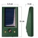 Ултразвуков Уред Gardigo Solar BASIC – еко репелент за кучета, котки, мишки