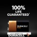 Батерия 9 V DURACELL PLUS 100% LIFE GUARANTEED