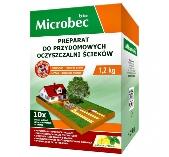Microbec Bio Activator – Микробиологичен препарат за битови пречиствателни станции