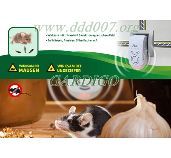 Gardigo Pest Repeller Plus. Комбиниран уред против мишки, плъхове и насекоми  - 62323-10