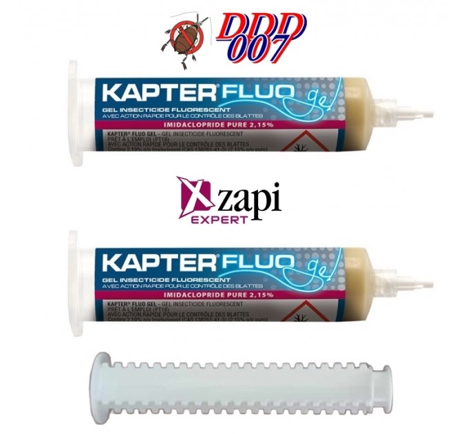 KAPTER FLUOGEL - Уникален флуоресцентен гел против хлебарки